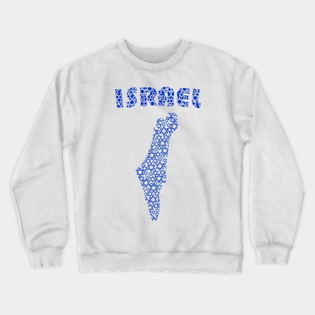 Israel Crewneck Sweatshirt by Mila46